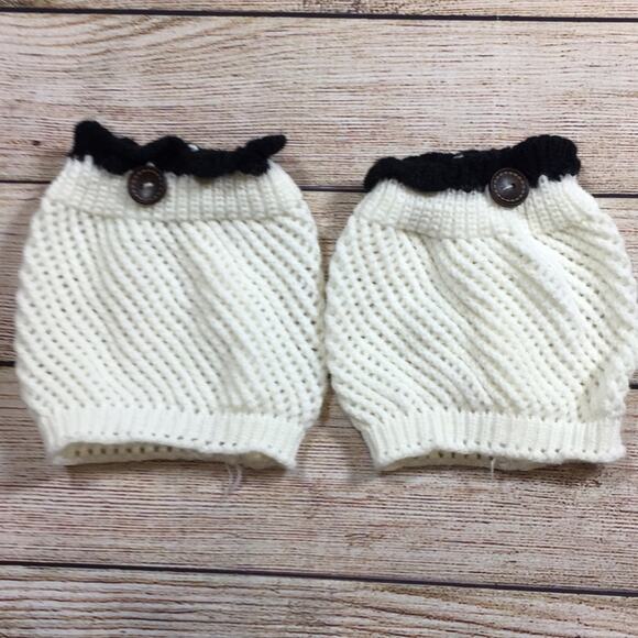 Crochet Button Boot Cuff Toppers - Picture 2 of 7